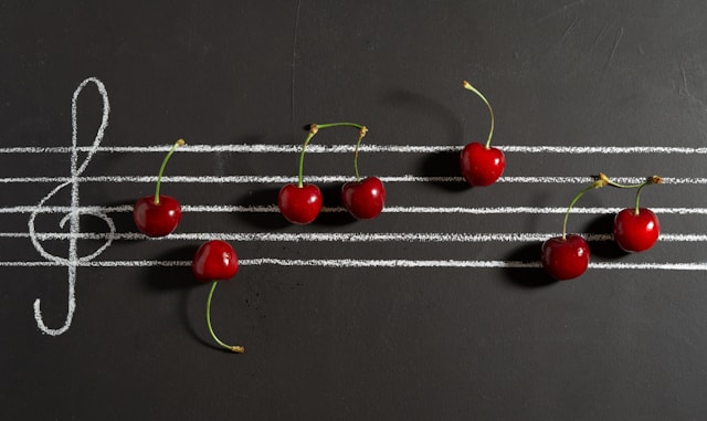 Music theory — sheet music and notation